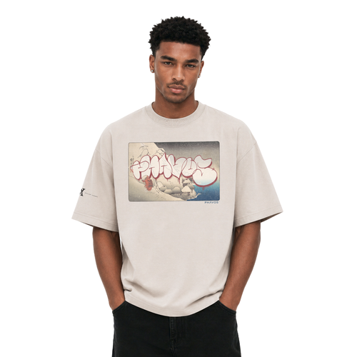 Model wearing Frostbound T-shirt — front view
