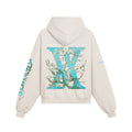 PHAVOS™ -Almond Bloom- Distressed Hoodie