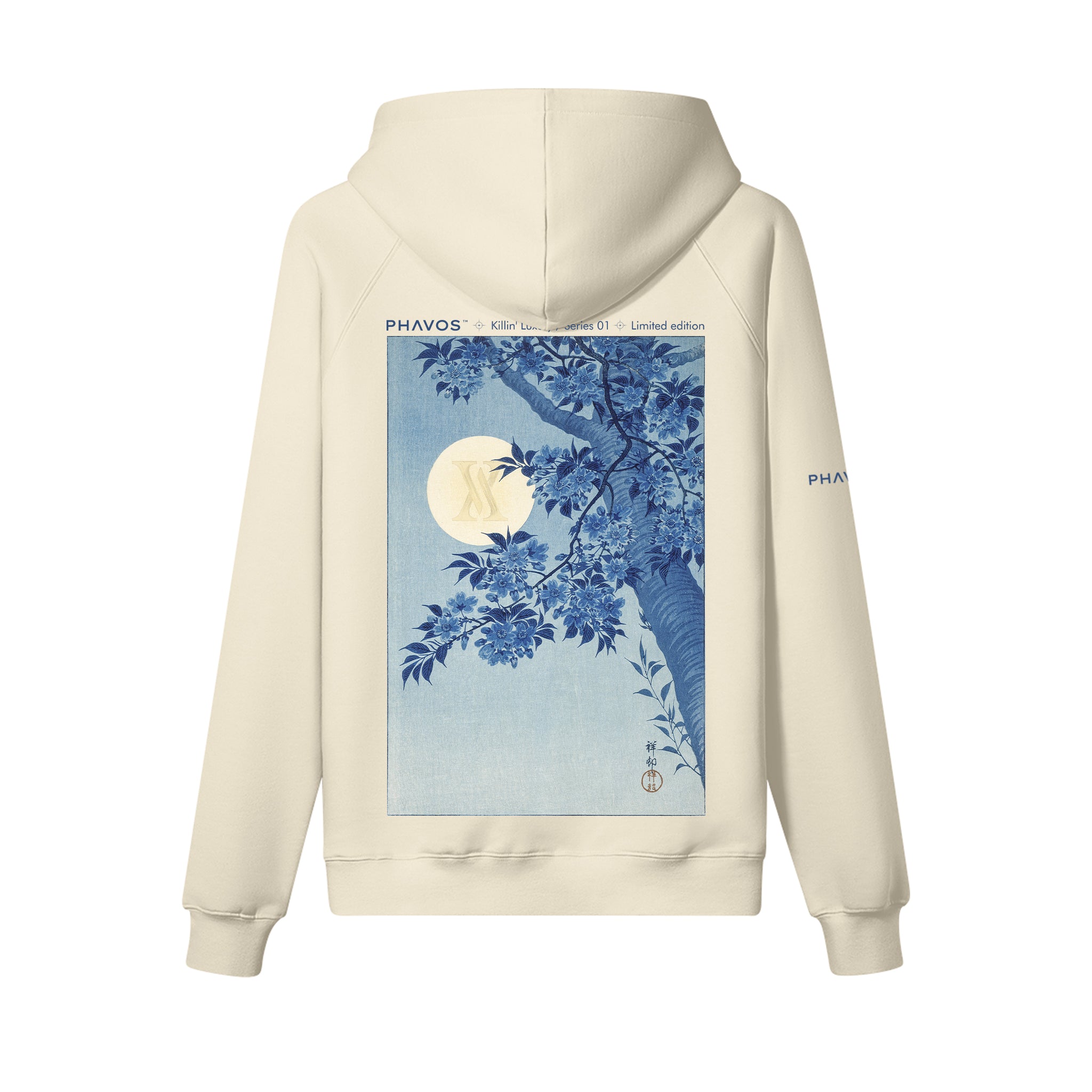 PHAVOS™ -Night Blossom- Ukiyo-e Hoodie
