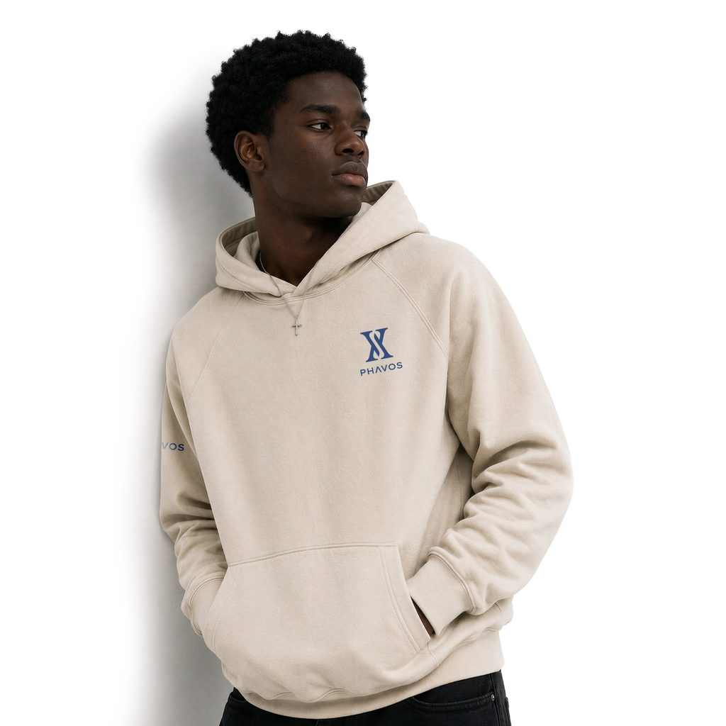Editorial image of PHAVOS™ Night Blossom hoodie
