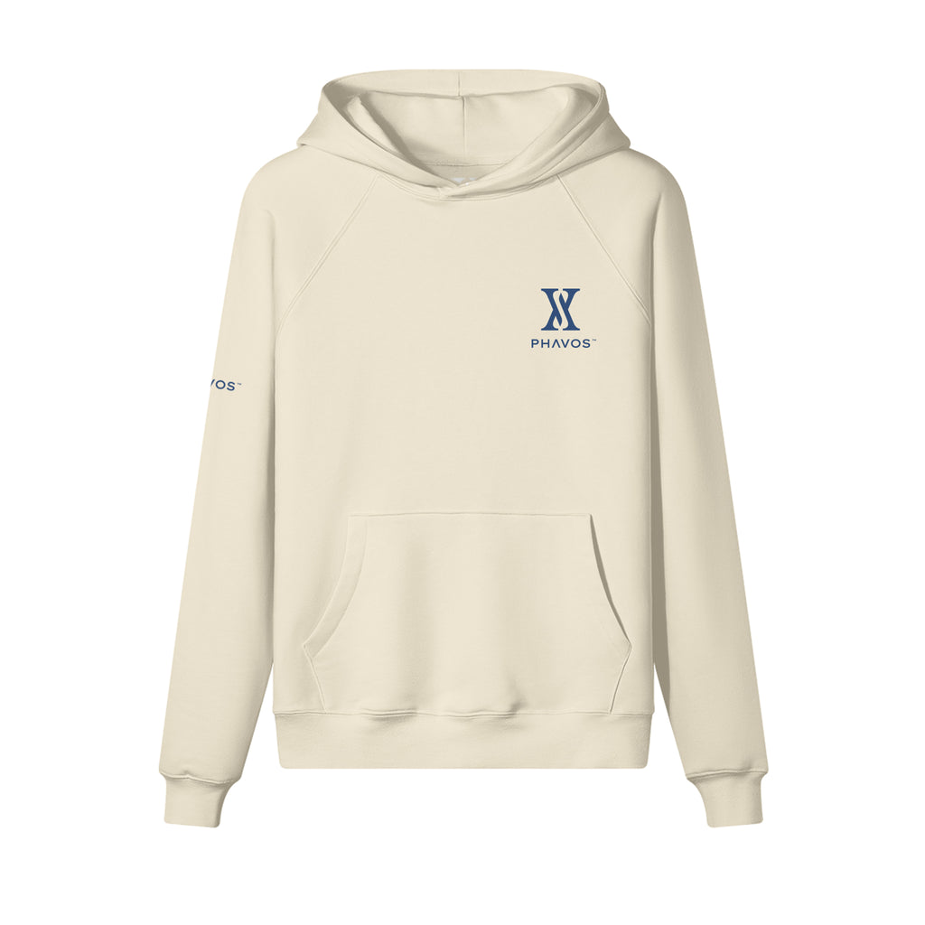 Sudadera con capucha PHAVOS x Ohara Koson "Night Blossom" Apricot