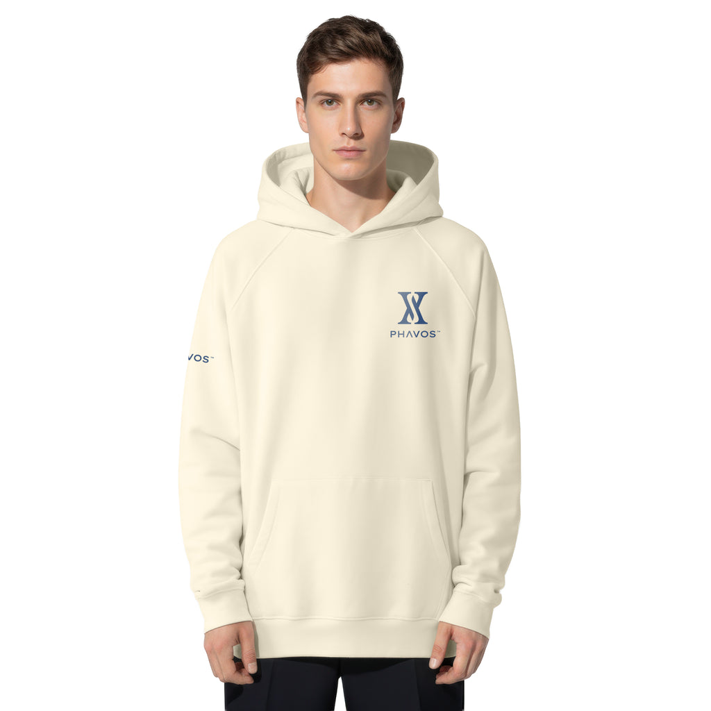 Sudadera con capucha PHAVOS x Ohara Koson "Night Blossom" Apricot
