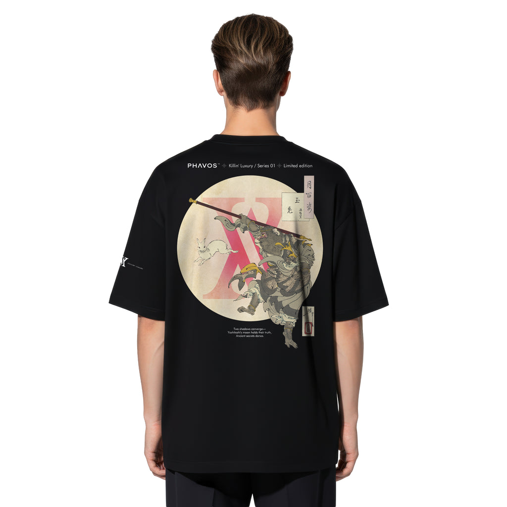 Camiseta PHAVOS x Yoshitoshi «Jade Rabbit» Ukiyo-e