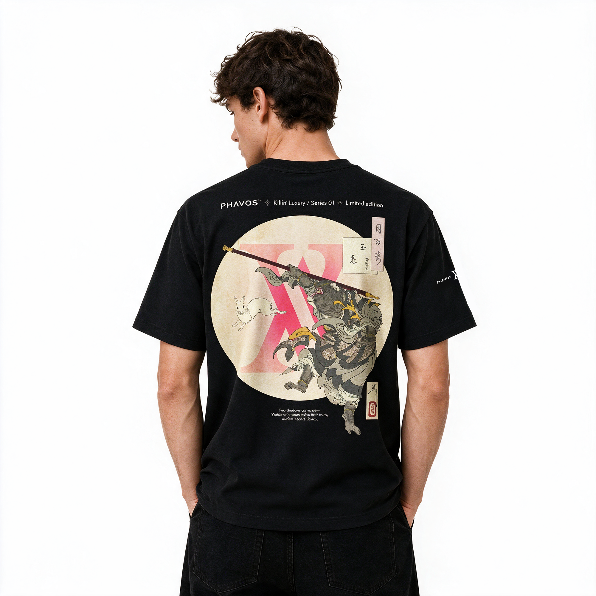 PHAVOS™ "Jade Rabbit" Ukiyo-e T-shirt