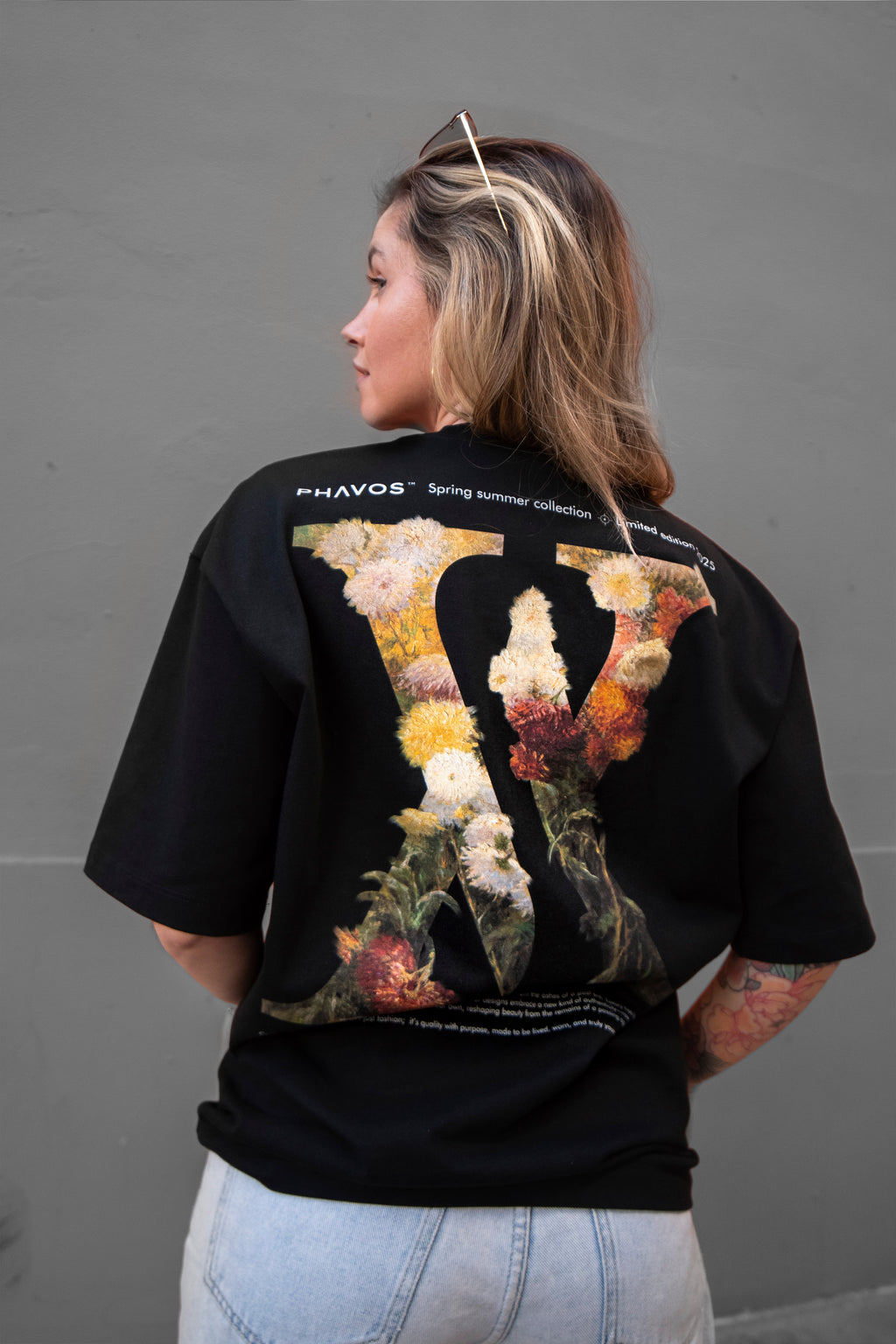 PHAVOS x Gustave Caillebotte "Soft Collapse" T-shirt Impressionista