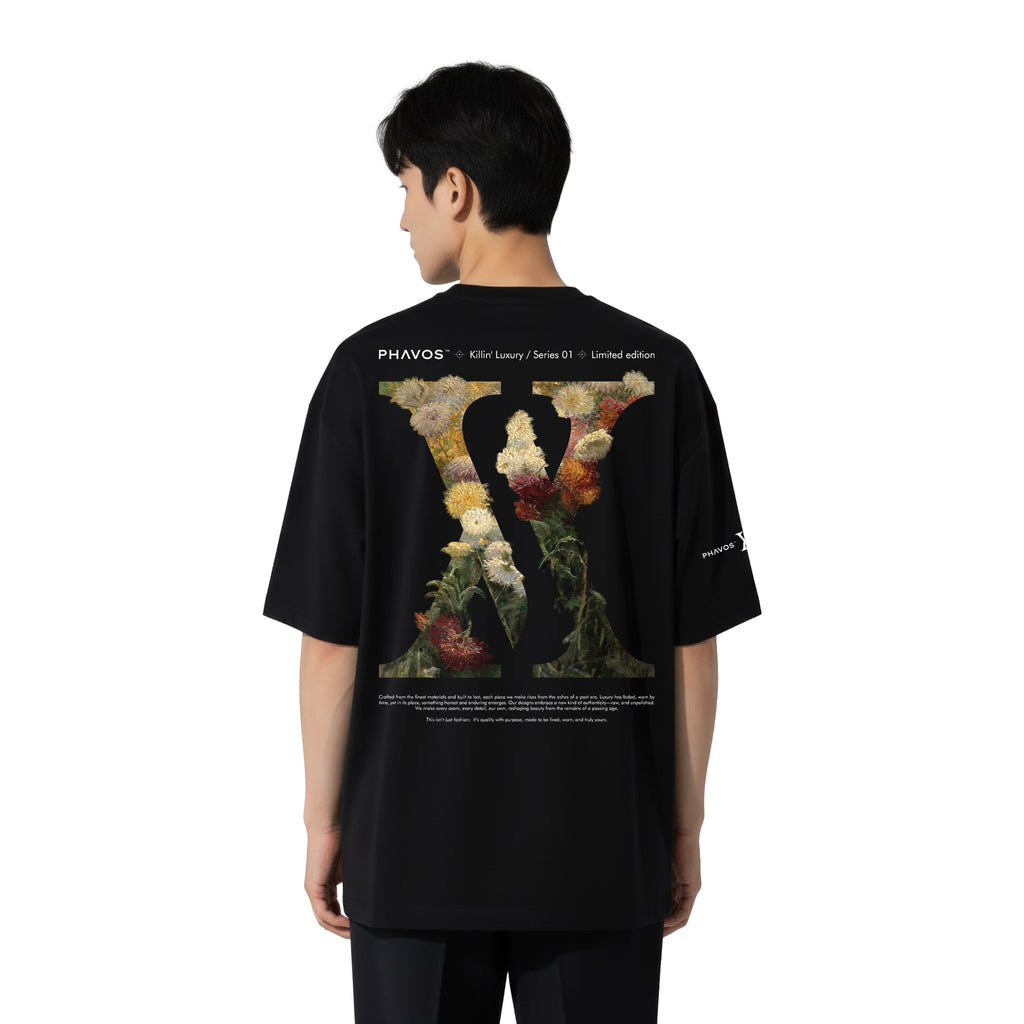 PHAVOS x Gustave Caillebotte "Soft Collapse" T-shirt Impressionista
